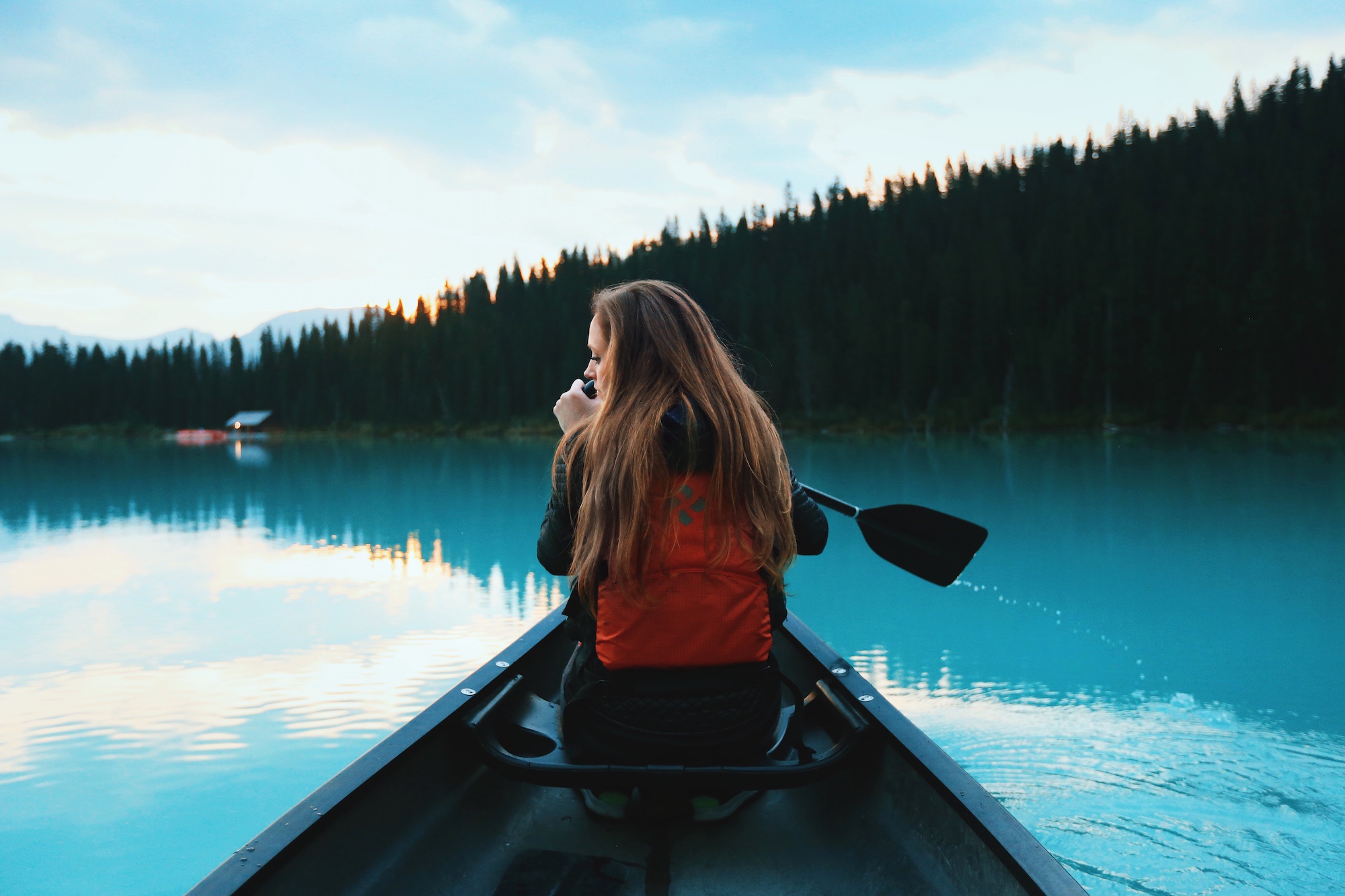 Women in a boat